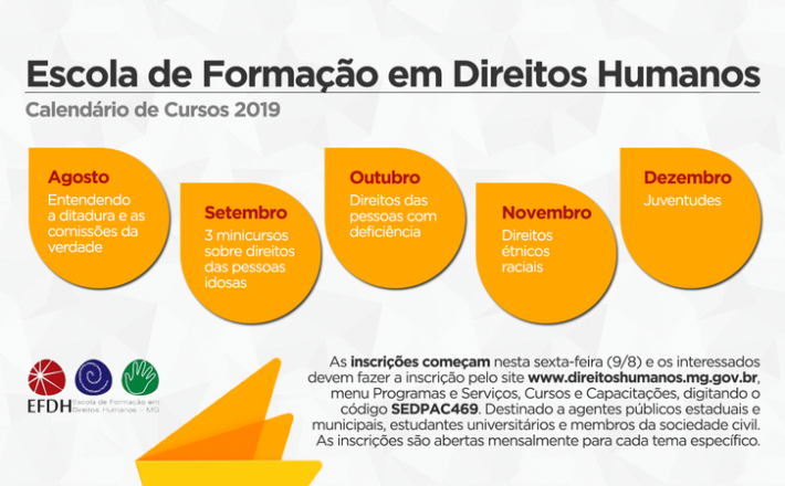 Cursos da Sedese orientam sobre garantias dos direitos constitucionais