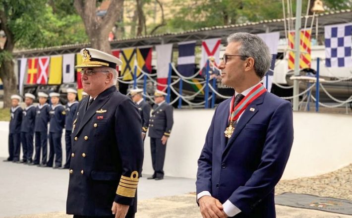 Romeu Zema visita a Capitania Fluvial de Minas Gerais