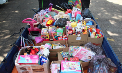 Mais de 800 brinquedos são arrecadados na primeira quinzena de campanha da ABCZ