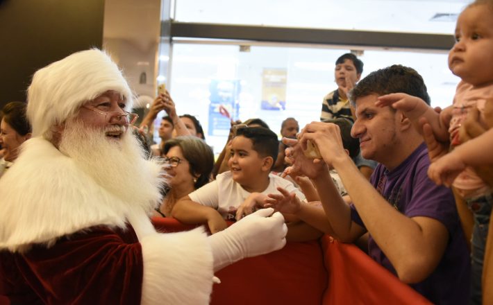 Papai Noel do Shopping Uberaba chega sábado