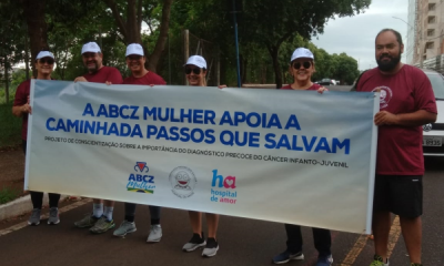 ABCZ participa de caminhada promovida por Hospital de Amor de Barretos