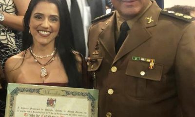 Câmara homenageia Luciana Melo de Paula, com Título de Cidadania 