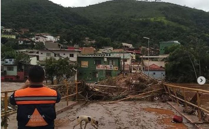 Chuvas em Minas Gerais provocaram 52 mortes