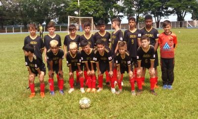 Sub 12 de futebol do Clube Sesi Uberaba conquista terceiro lugar em copa internacional