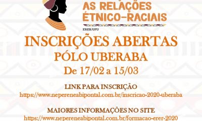 Formação em Educação para Relações Étnico-Raciais fecha inscrições no domingo