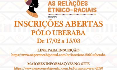 Formação em Educação para Relações Étnico-Raciais fecha inscrições no domingo