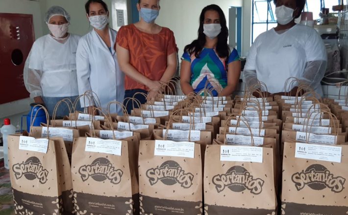 Sindicato patronal alimentício doa 200 kits para profissionais de saúde