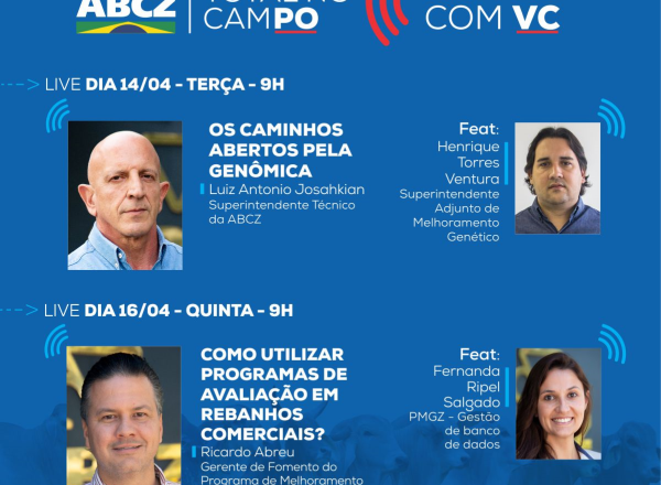 ABCZ anuncia sequência de transmissões ao vivo com debates técnicos