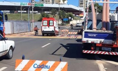 Codau implanta nova rede de esgoto em trecho da Santos Dumont