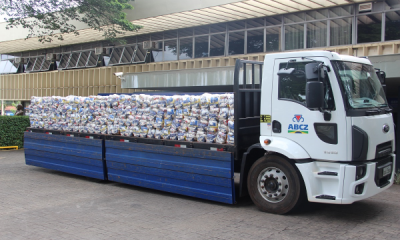 ‘ABCZ do Bem’ doa mais de 3.2 toneladas de alimentos a asilos de Uberaba (MG)