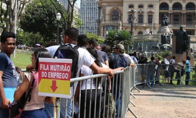 Desemprego subiu 27,6% em quatro meses de pandemia
