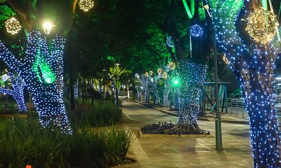 Prefeitura conclui trabalhos da decoração de natalina