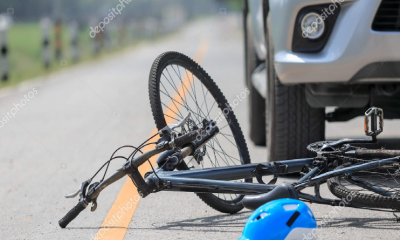 Ciclista fica em estado grave após acidente com caminhonete em Uberaba