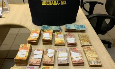 Mulher é detida com R$ 60 mil em espécie por suspeita de fraude no auxílio emergencial em Uberaba