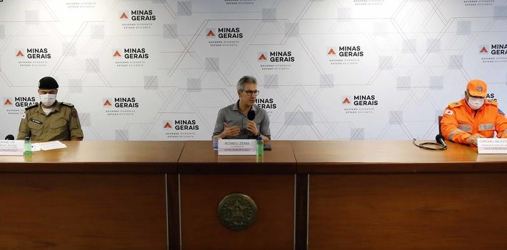 Romeu Zema reforça necessidade de evitar aglomerações durante o Carnaval