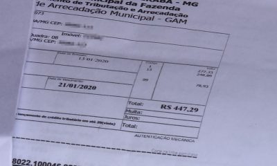 Prefeitura de Uberaba arrecada mais de R$ 53 milhões com o IPTU