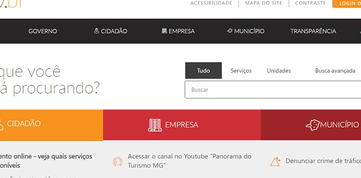 Canais de atendimento eletrônico do Governo de Minas registram aumento de acessos em 2020