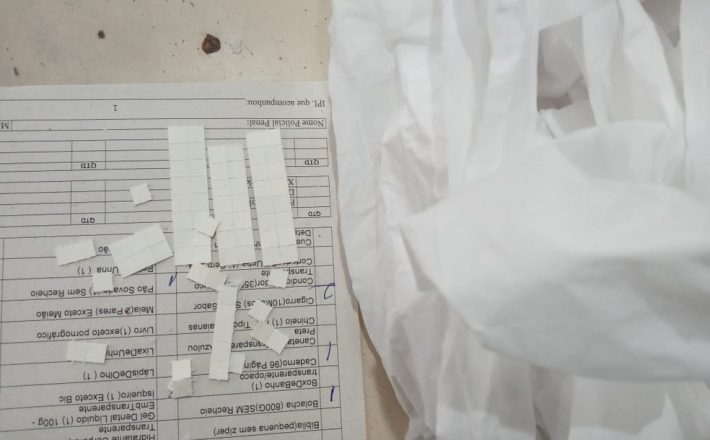 Drogas sintéticas são encontradas em rolo de papel higiênico enviado por Correios a preso da Penitenciária de Uberaba