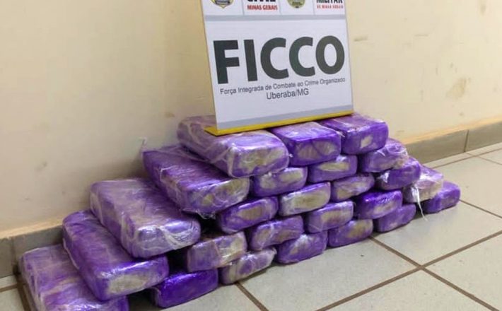 Pasta base de cocaína avaliada em cerca de R$ 750 mil é apreendida em Campo Florido