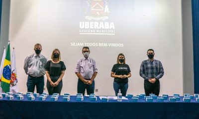 Prefeitura de Uberaba recebe doação de equipamentos para combate à Covid-19 no município