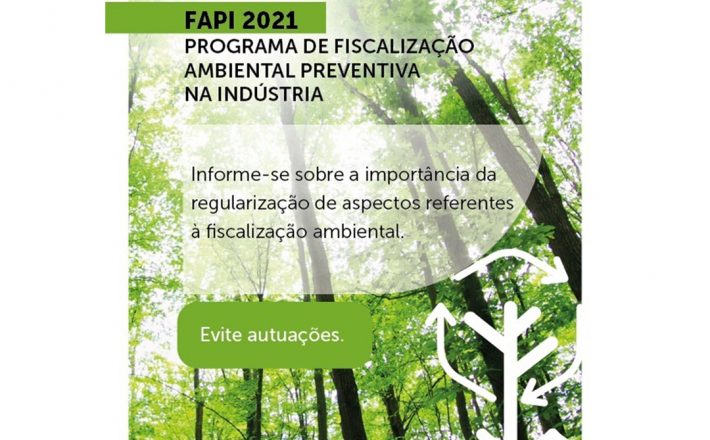 Workshop sobre Fiscalização Ambiental Preventiva na Indústria tem inscrições gratuitas