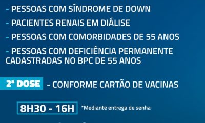 Vacinação COVID-19 17/05 | Segunda-feira