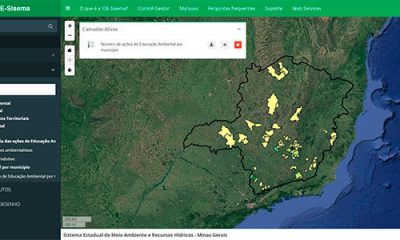 Plataforma de georreferenciamento agrega dados de educação ambiental