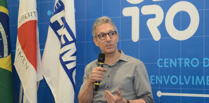 Romeu Zema participa da inauguração do Centro de Treinamento e Desenvolvimento da Indústria 4.0, em Contagem