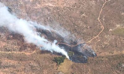 Estado passa a monitorar diariamente, por via aérea, incêndios florestais no Norte de Minas