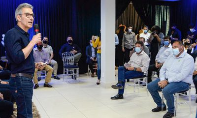 Romeu Zema se reúne com prefeitos e representantes do setor produtivo do Centro-Oeste