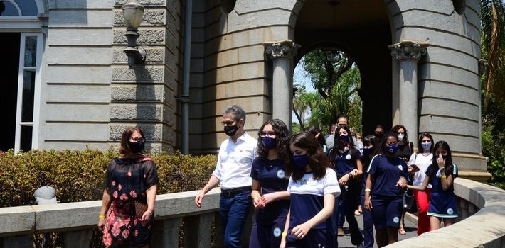 Governo do Estado reabre Palácio da Liberdade para visitação e apresenta ações para impulsionar o Circuito Liberdade Governo do Estado reabre Palácio da Liberdade para visitação e apresenta ações para impulsionar o Circuito Liberdade