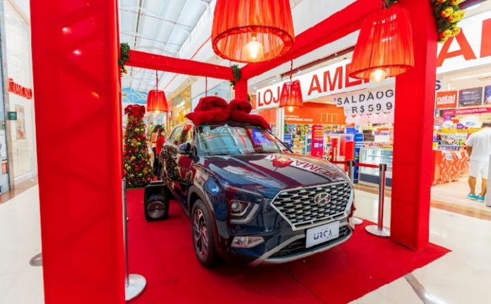 Promoção de Natal do Shopping Uberaba sorteia 7 vales-compra de R$ 10 mil e Creta 0KM