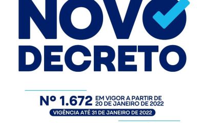 Novas regras de enfrentamento da Covid entram em vigor nesta quinta-feira, 20