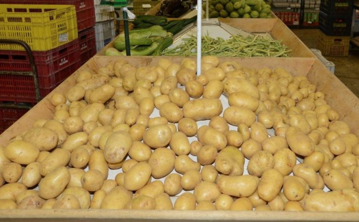Ceasa de Uberaba registra queda acentuada no preço da batata