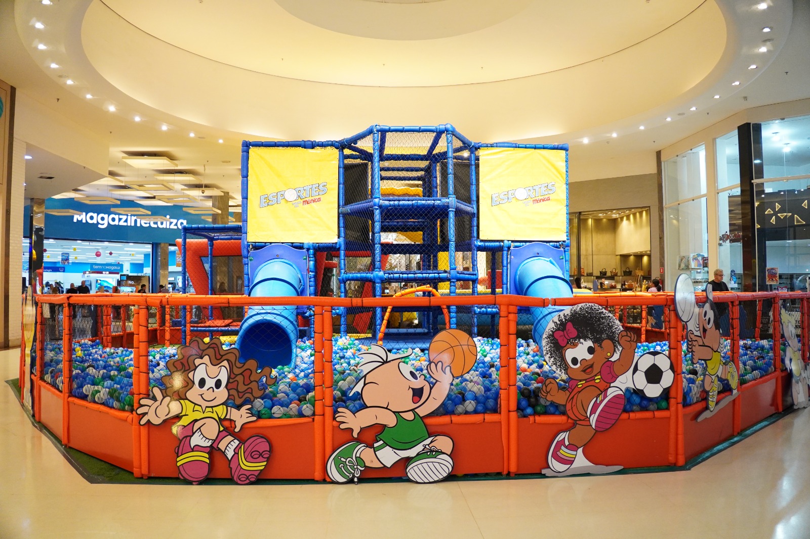 Shopping Uberaba recebe Parque da Mônica