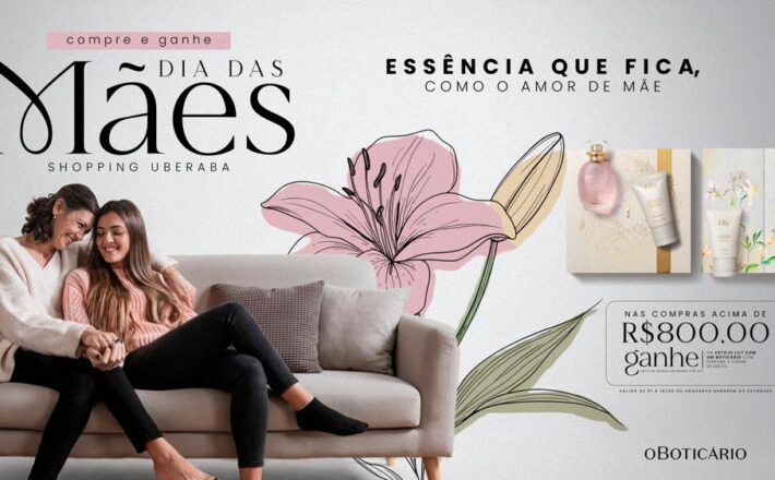 Shopping Uberaba lança campanha especial de Dia das Mães