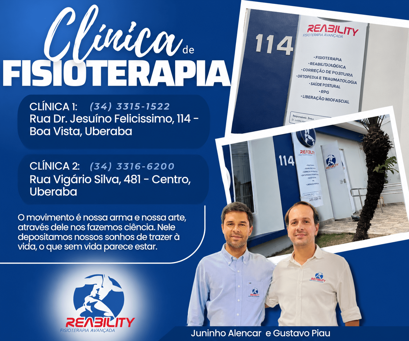 Clínica de Fisioterapia Reability