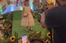 Desfile Kids no Shopping Uberaba  mostra tendências primavera/verão