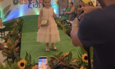 Desfile Kids no Shopping Uberaba  mostra tendências primavera/verão